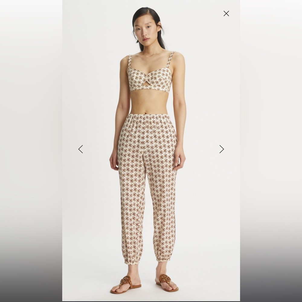 Tory Burch Printed Beach Pant Size XL